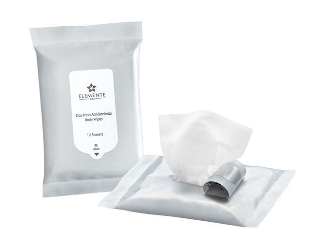 Stay Fresh Anti-Bacterial Body Wipes